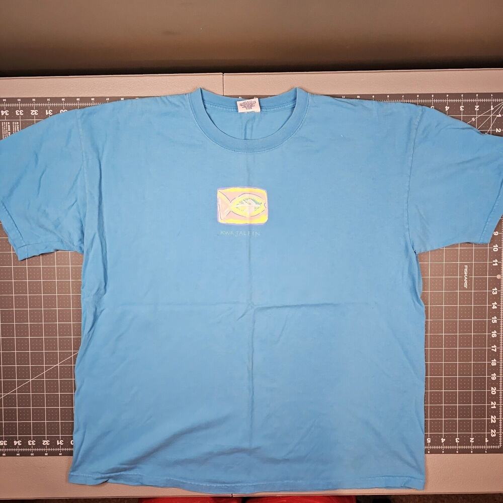 Vintage Kwajalein Tshirt Mens xl Kantoo Y2K USA Island Skater Streetwear